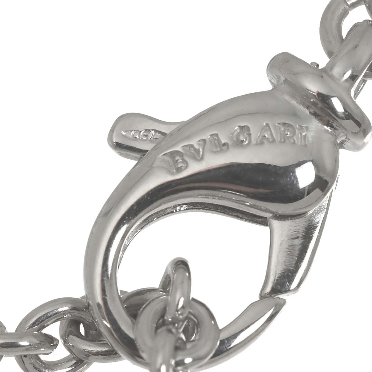 Chain Necklace 18K White Gold 750