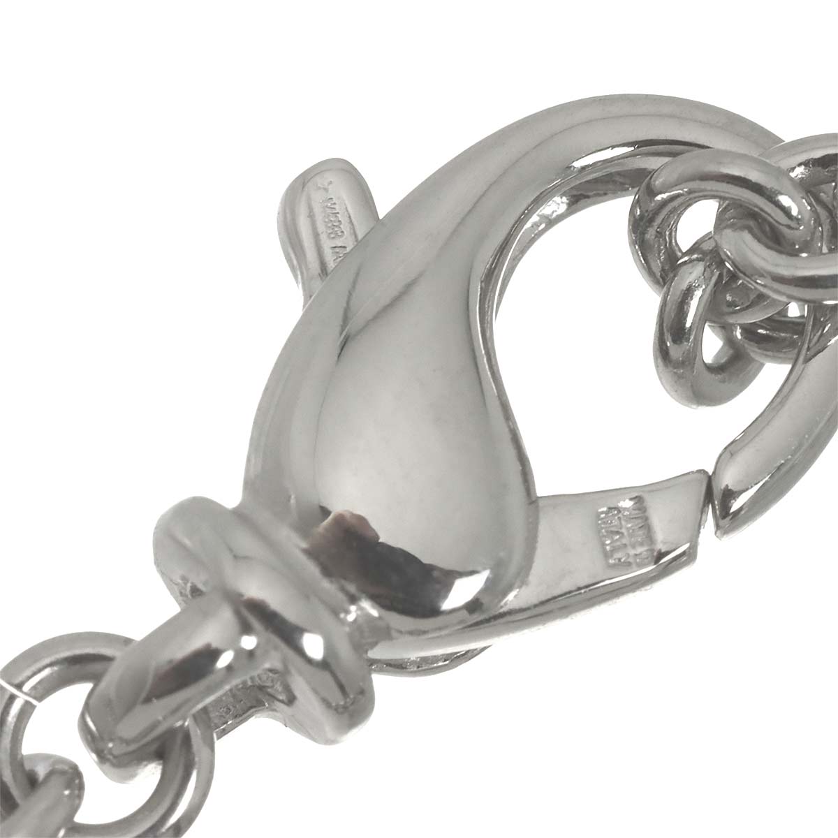 Chain Necklace 18K White Gold 750