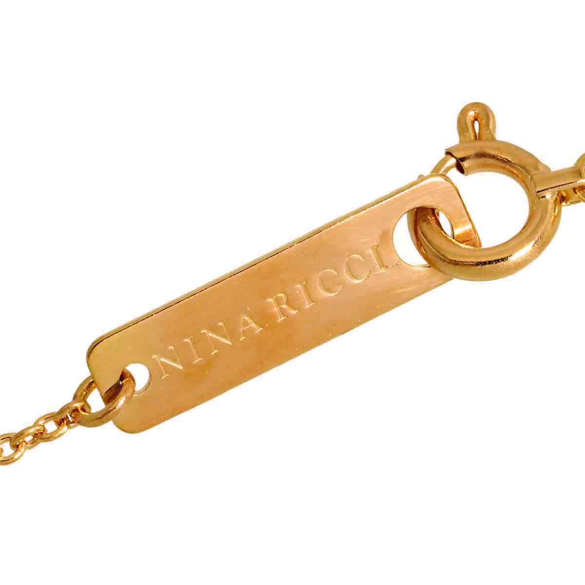 Diamond Necklace K18 PG 750