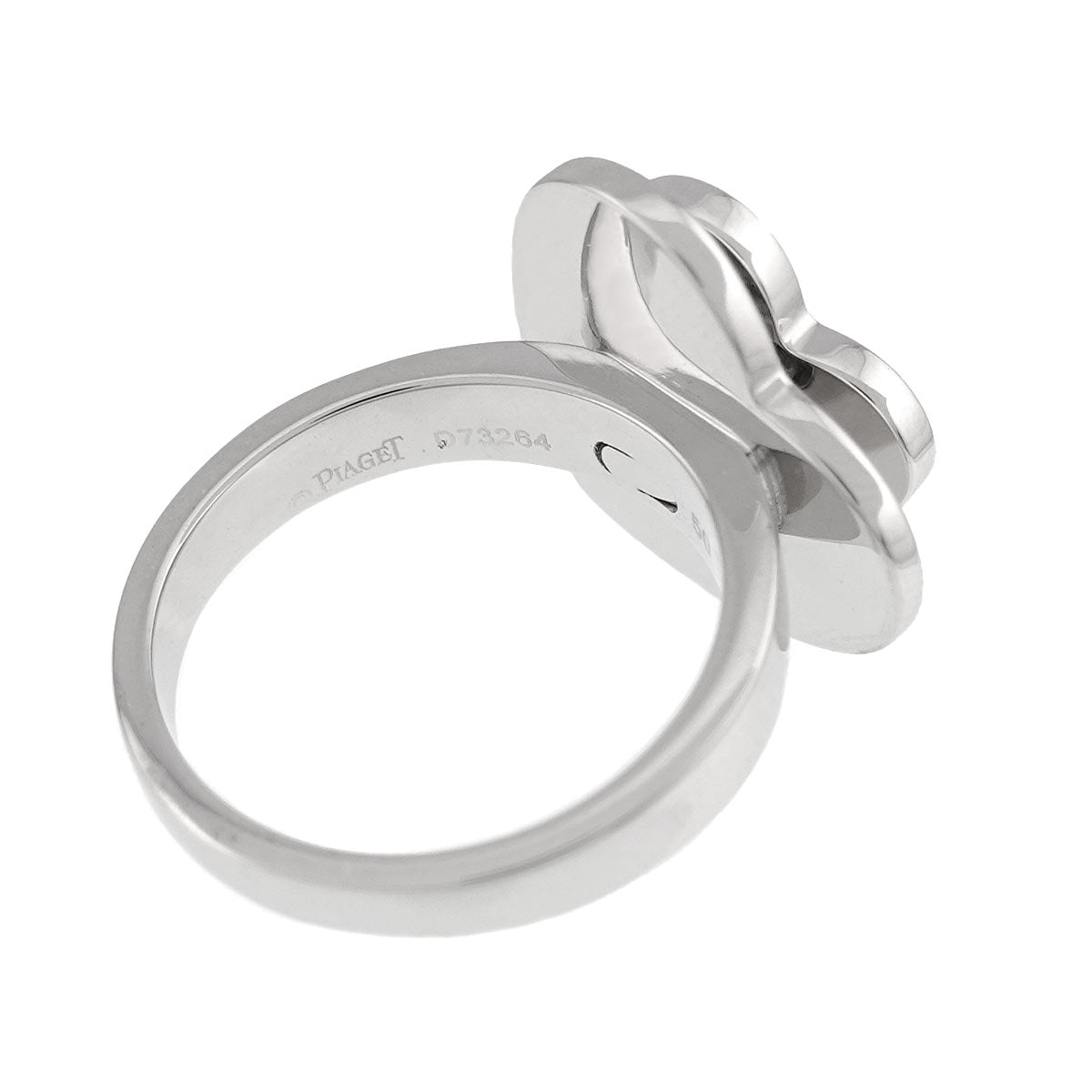 Heartbeat Diamond Ring 18K WG 750 size50 5-5.25(US)