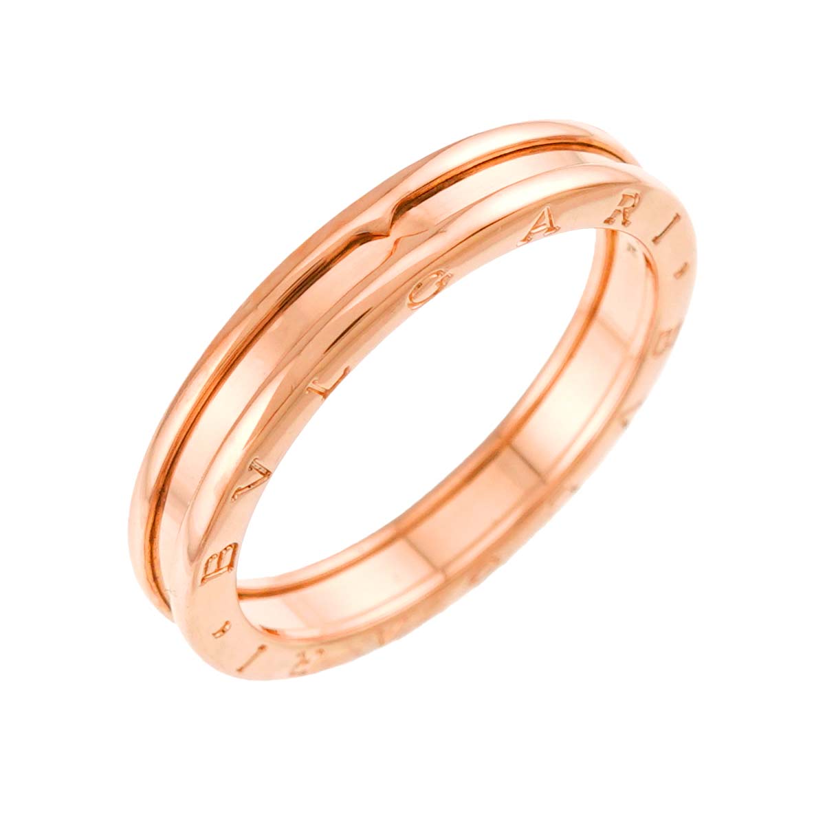 B-ZERO1 1Band Ring 18K Pink Gold 750 Size74 15(US)