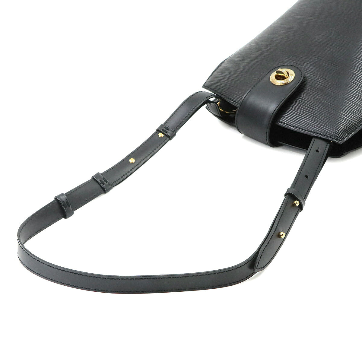 Epi Cluny Shoulder Bag Leather Noir M52252 Purse