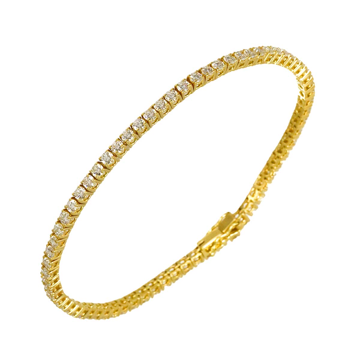 Timeless Classico Diamond Bracelet 18K Yellow Gold 750