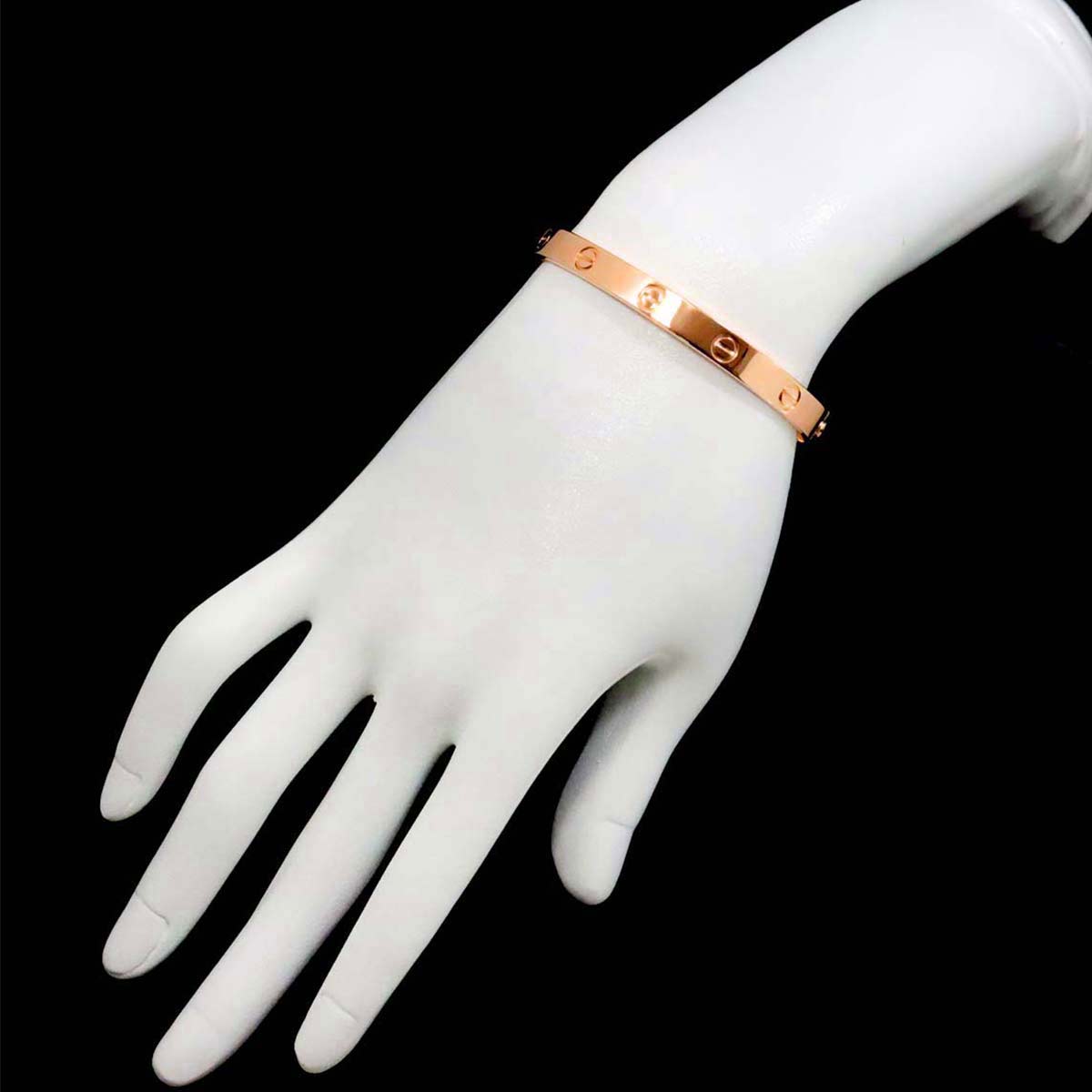 Love Bracelet Bangle 18K Pink Gold 750 Size20