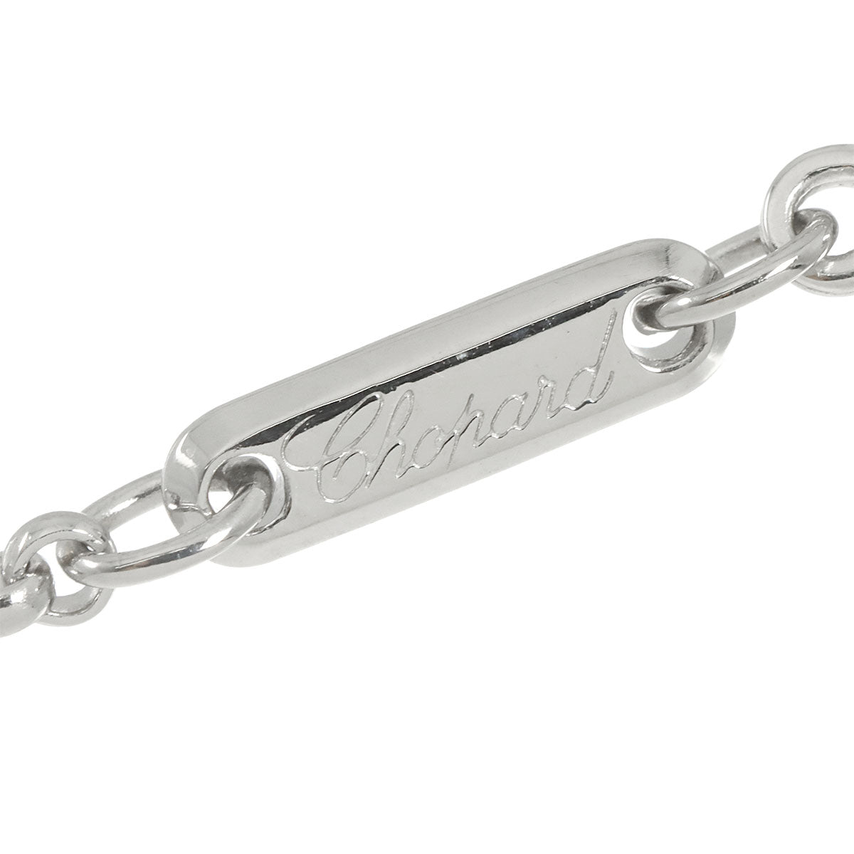 Happy Diamond Necklace 18K White Gold 750