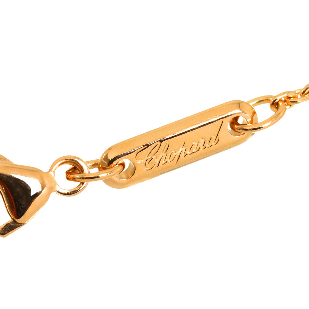 Happy Spirit Diamond Necklace 18K WG PG 750