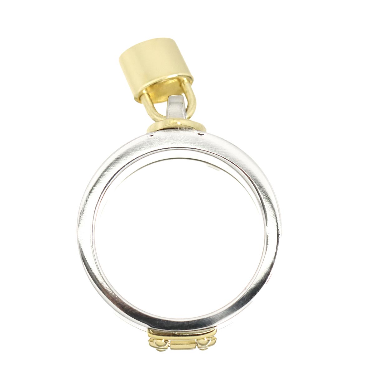 Berg Lockit Ring 18K YG WG 750 Size49 4.5(US)