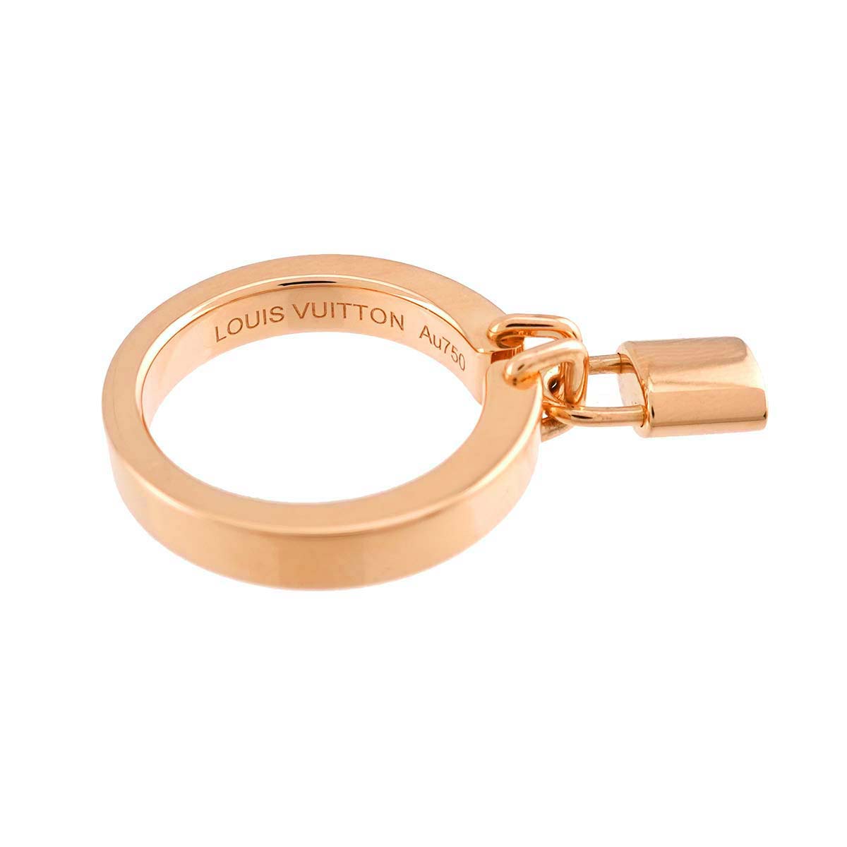 Lockit Ring K18 PG Size47 4(US)