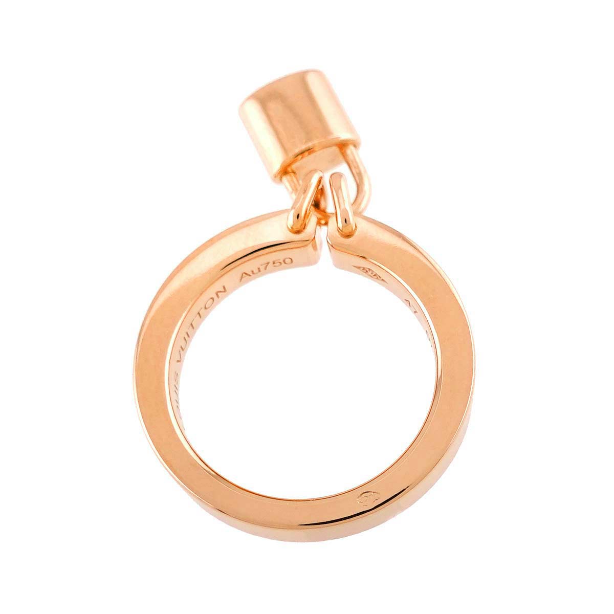 Lockit Ring K18 PG Size47 4(US)