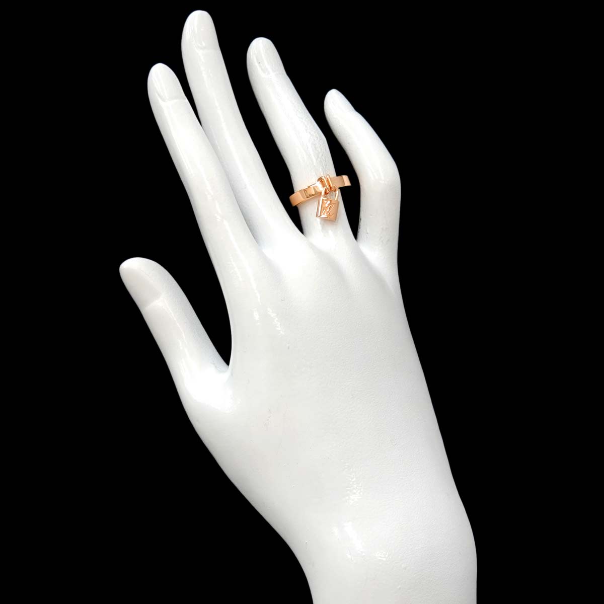 Lockit Ring K18 PG Size47 4(US)