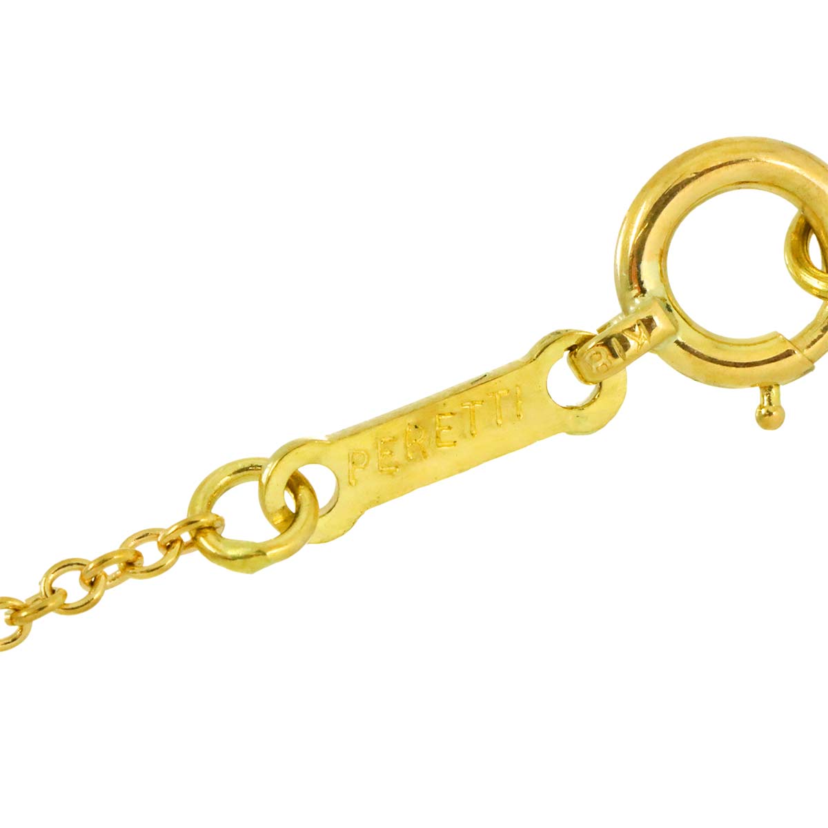 Teardrop 5P Bracelet 18K Yellow Gold 750