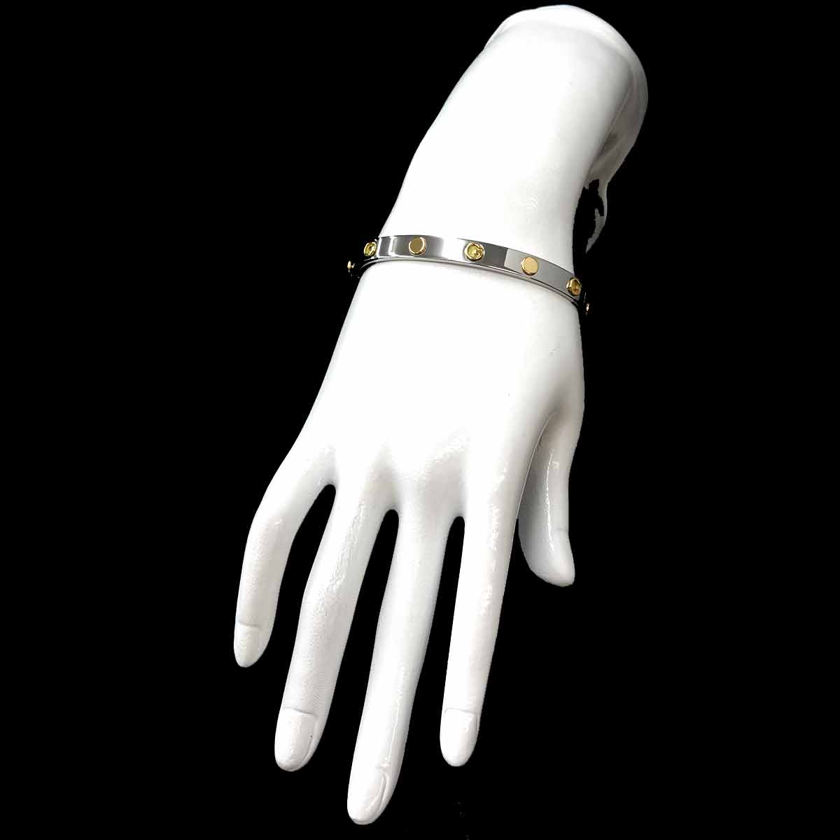 G Logo Bracelet 18K Yellow Gold 750 SS size17