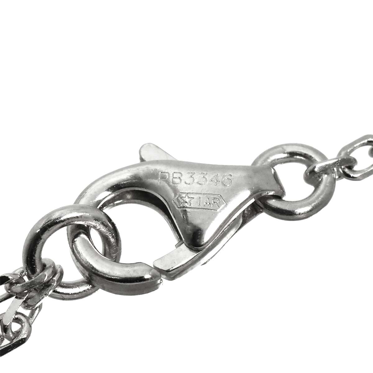 d Amour Diamond 3P Bracelet 18K White Gold 750