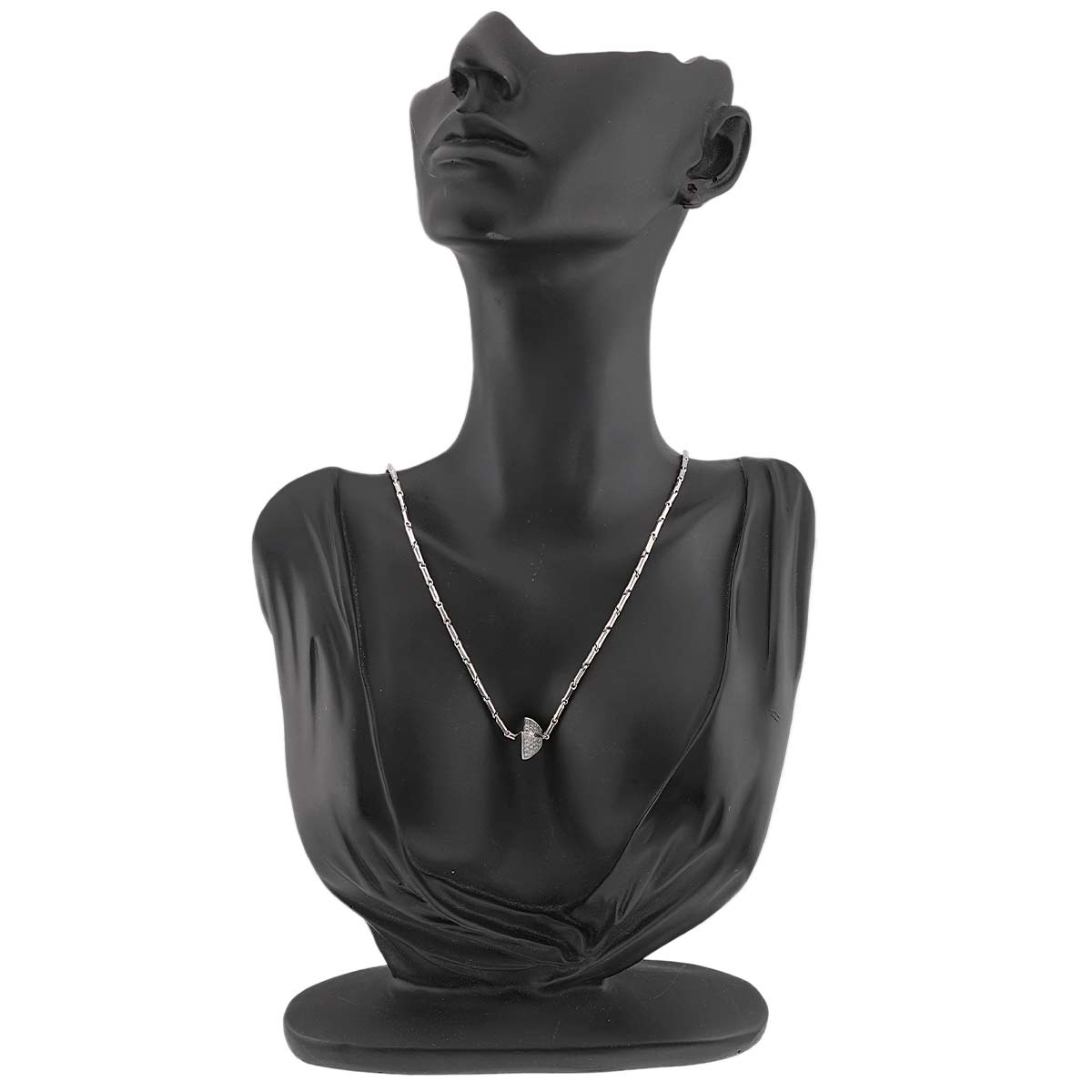 Diamond Necklace 18K WG 750