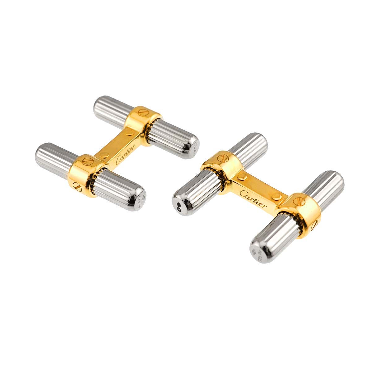 Santos Cuff links 18K Yellow Gold 750 SV