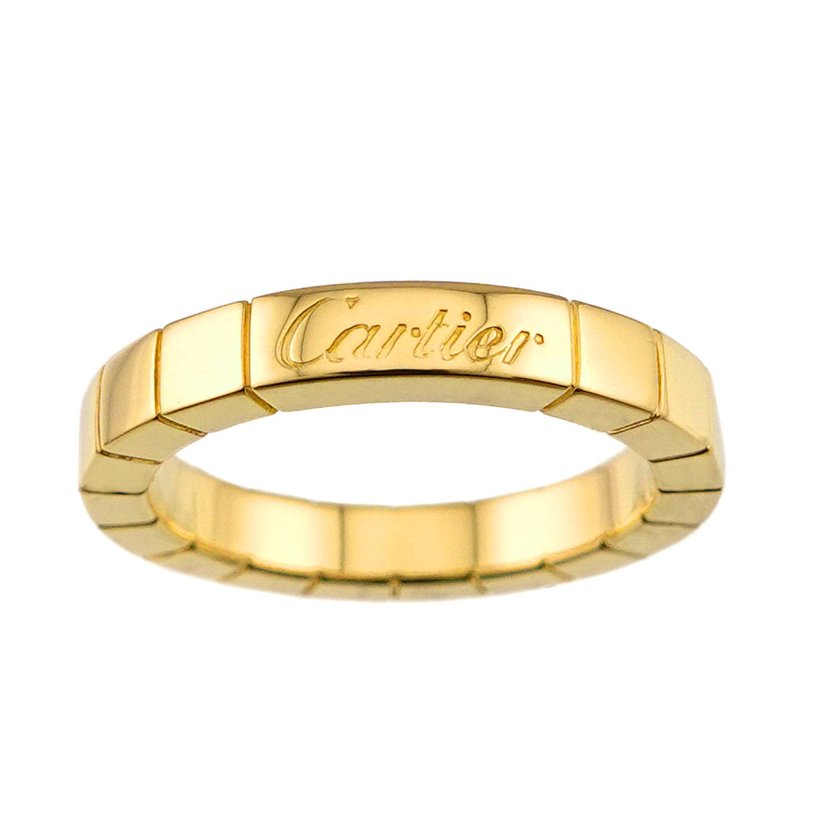 Laniere Ring 18K Yellow Gold 750 Size48 4.5(US)
