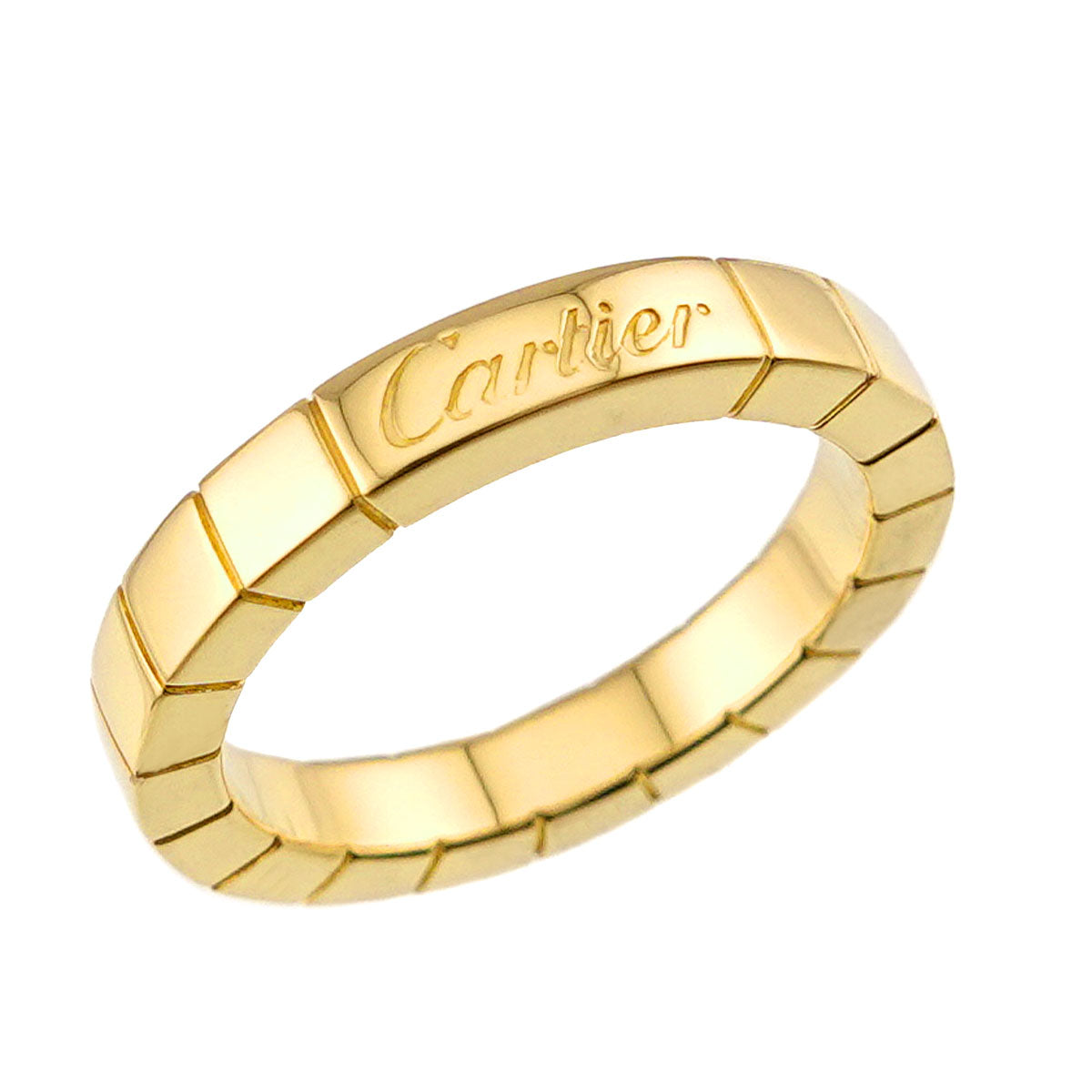 Laniere Ring 18K Yellow Gold 750 Size48 4.5(US)