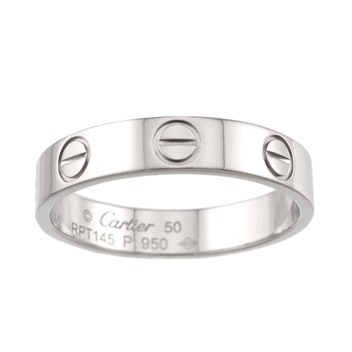 Mini Love Ring Platinum size50 5.25(US)