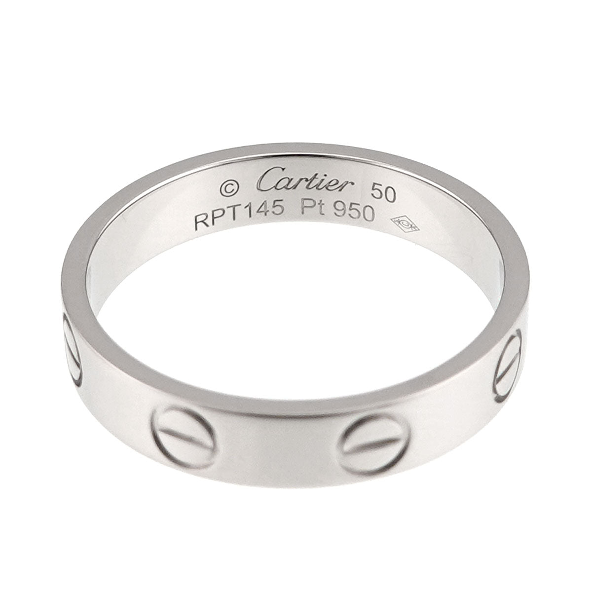 Mini Love Ring Platinum size50 5.25(US)