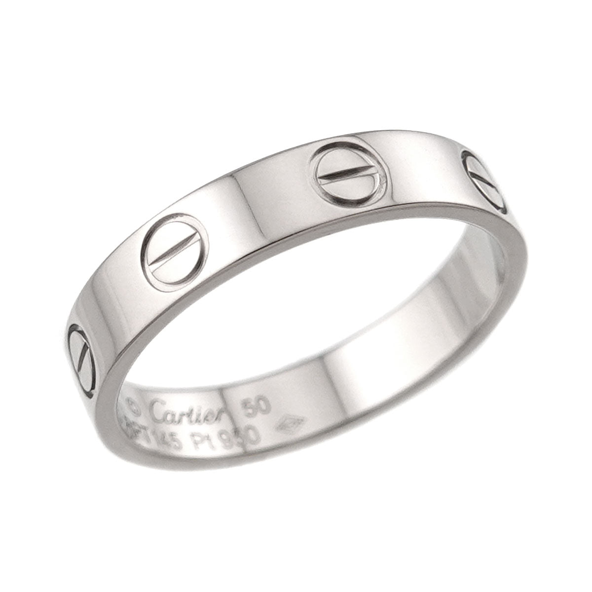 Mini Love Ring Platinum size50 5.25(US)