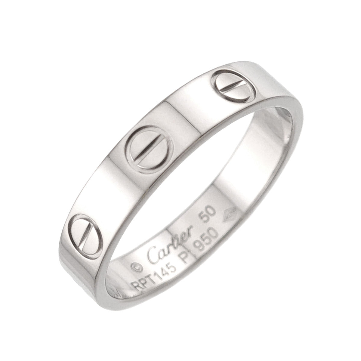 Mini Love Ring Platinum size50 5.25(US)
