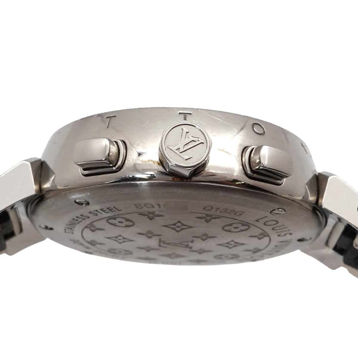 Tambour Lovely Cup Q132G Black Date Dial Ladies Watch