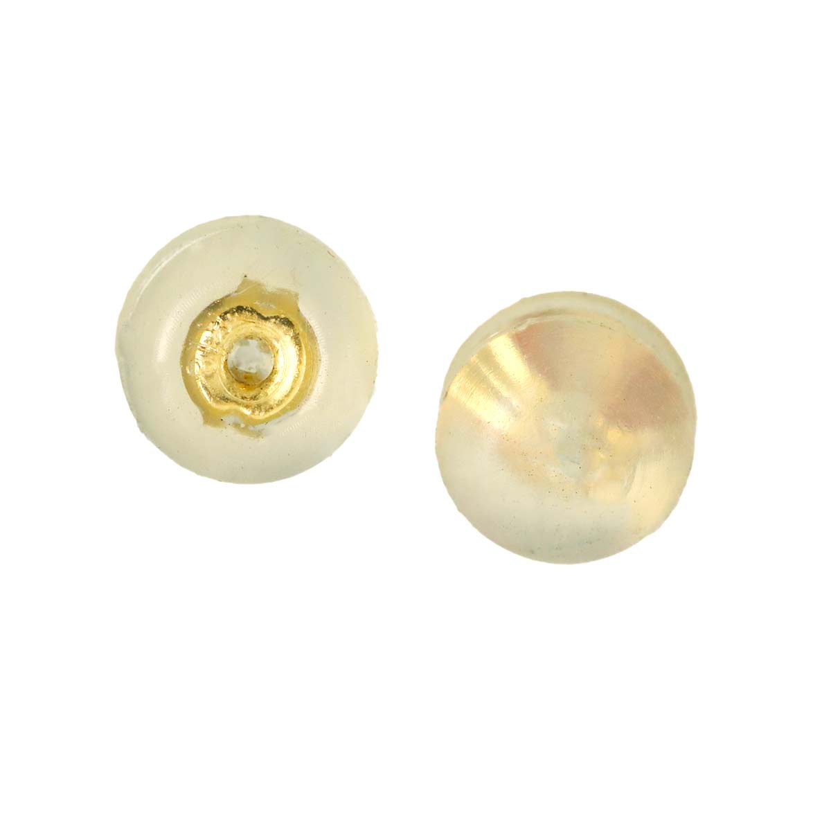 Citrine 1.60ct/1.60ct Diamond 0.12ct/0.12ct Earrings Pierced 18K YG 750