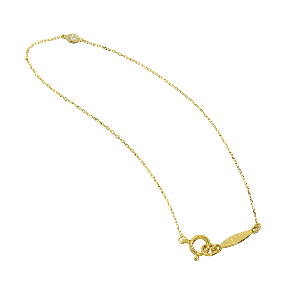 Diamond 0.06ct Bracelet 18K Yellow Gold 750