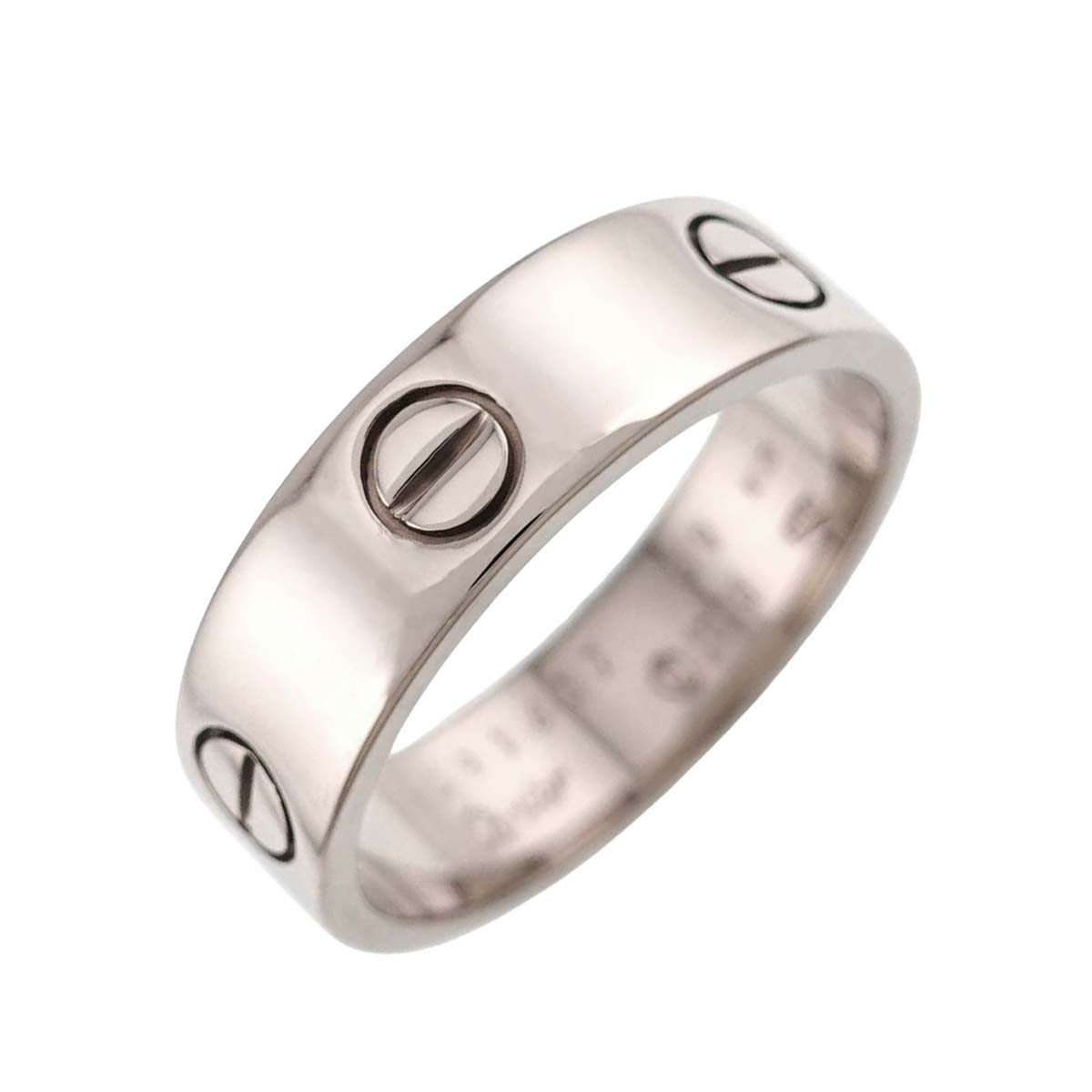 Love Ring 18K White Gold 750 size59 8.25-8.75(US)