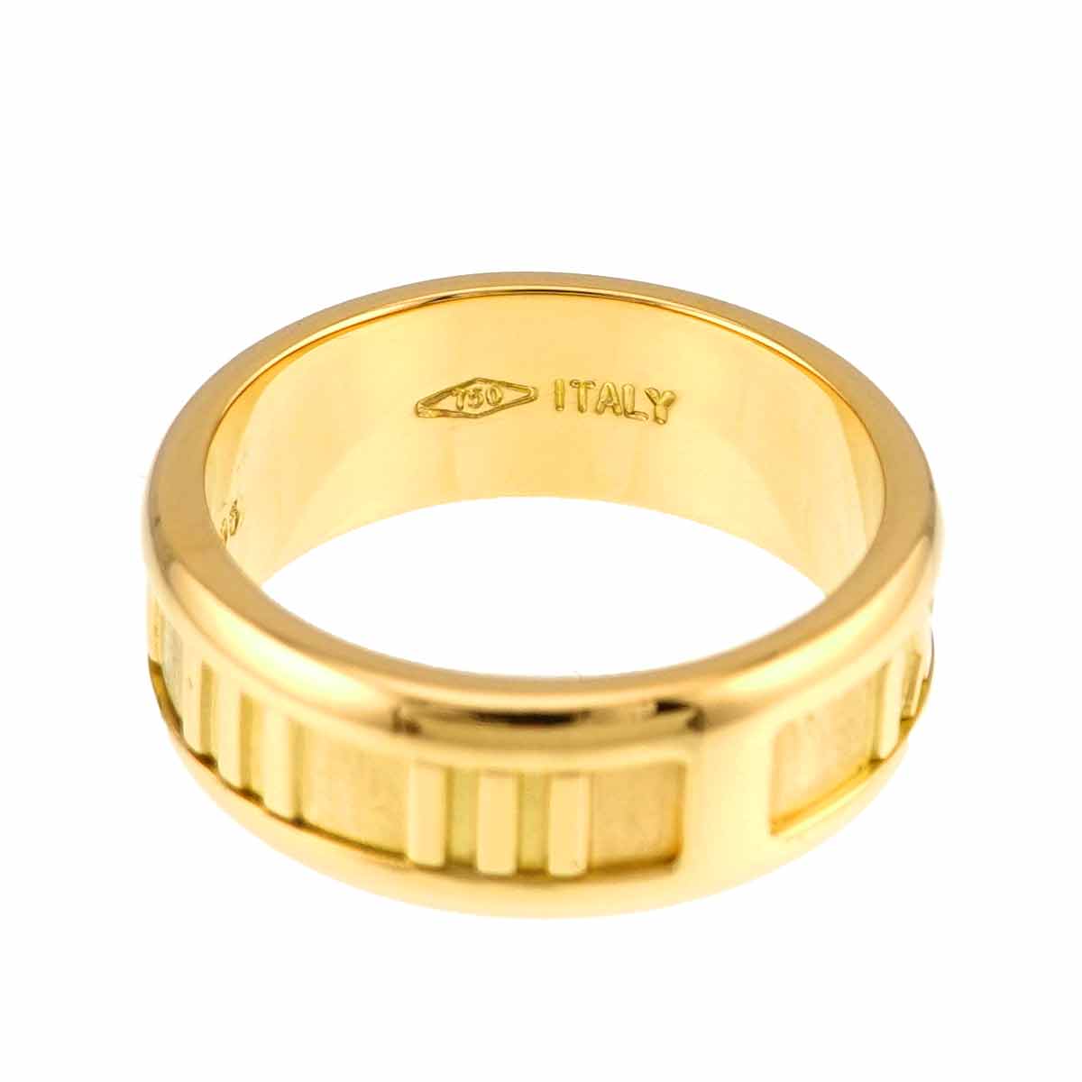 Atlas Ring 18K K18 YG 750 size6.25-6.5(US)