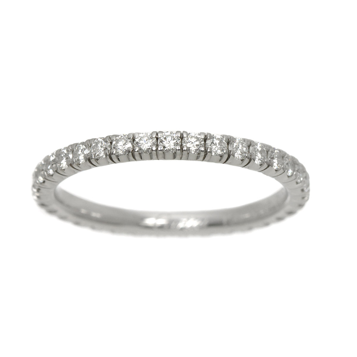 ETINCELLE Full Diamond Ring 18K WG 750 size49 4.75-5(US)