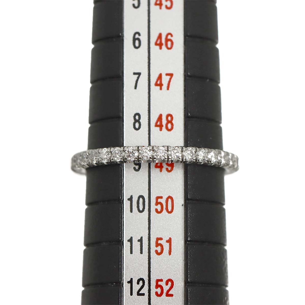 ETINCELLE Full Diamond Ring 18K WG 750 size49 4.75-5(US)