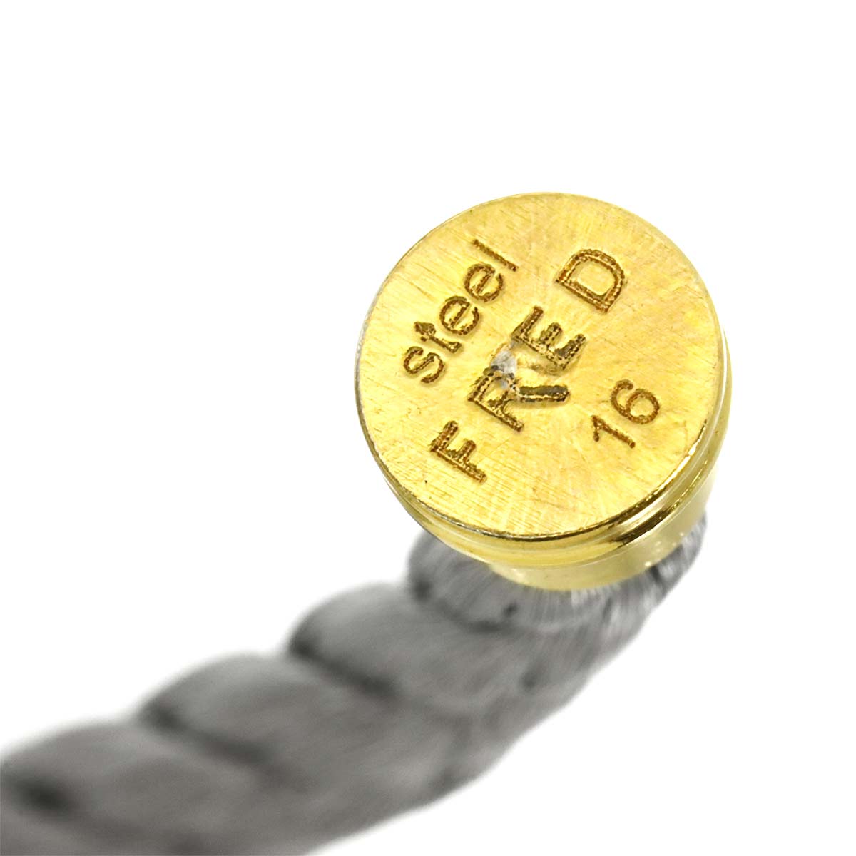 Chance Infini Diamond Bracelet LM 18K WG YG 750 Steel size16
