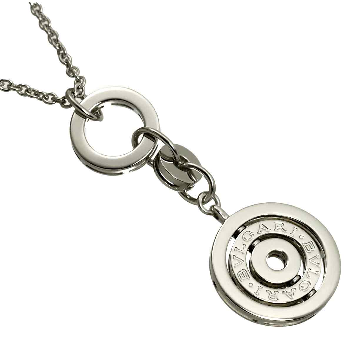 Astrale Cerchi Necklace 18K White Gold 750