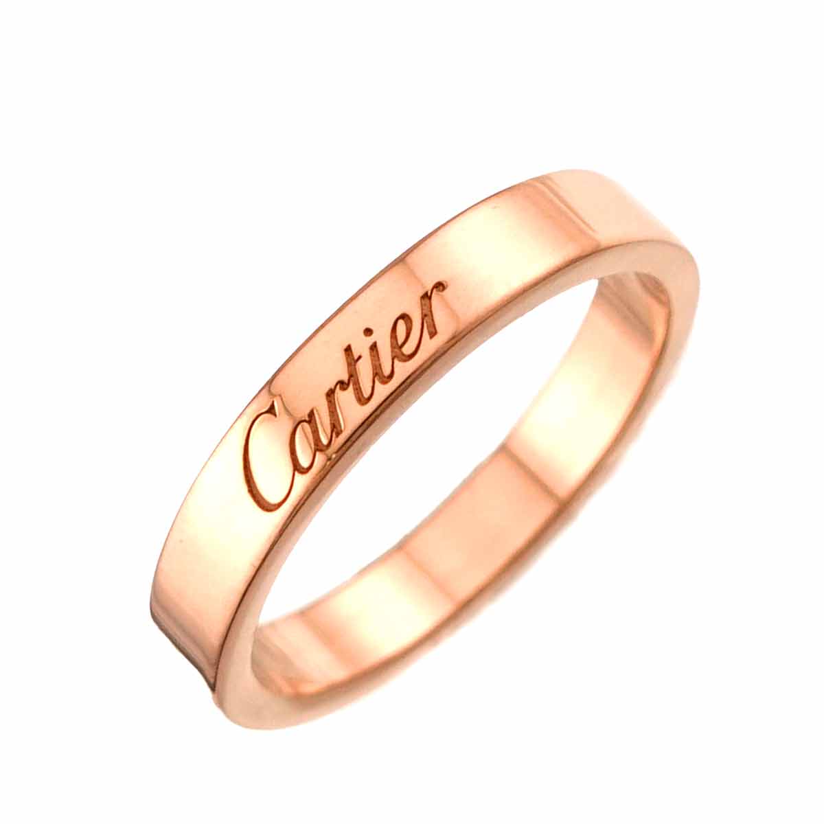 C de Ring 18K Pink Gold 750 Size50 5.25(US)