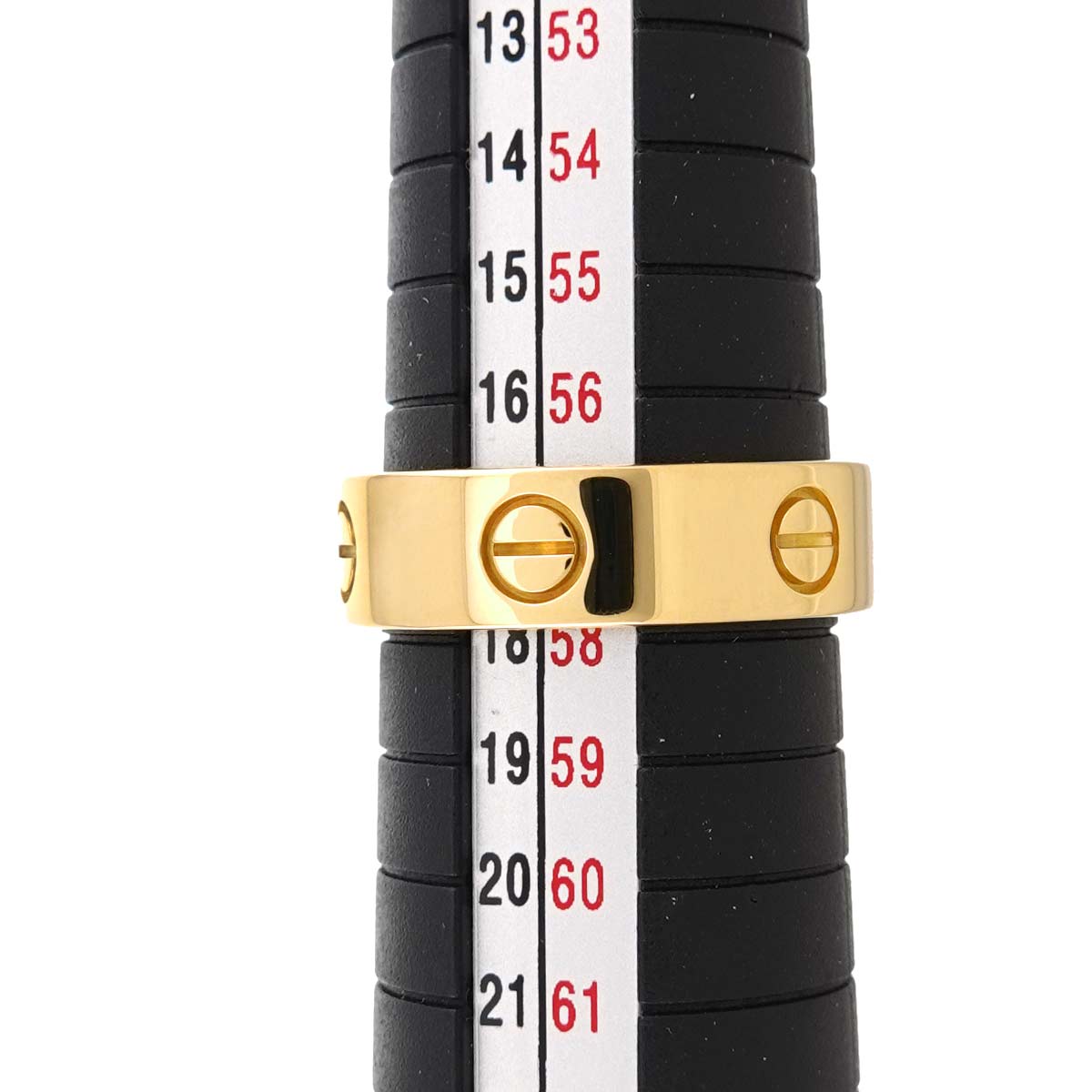 Love Ring 18K Yellow Gold 750 size58 7.75-8(US)