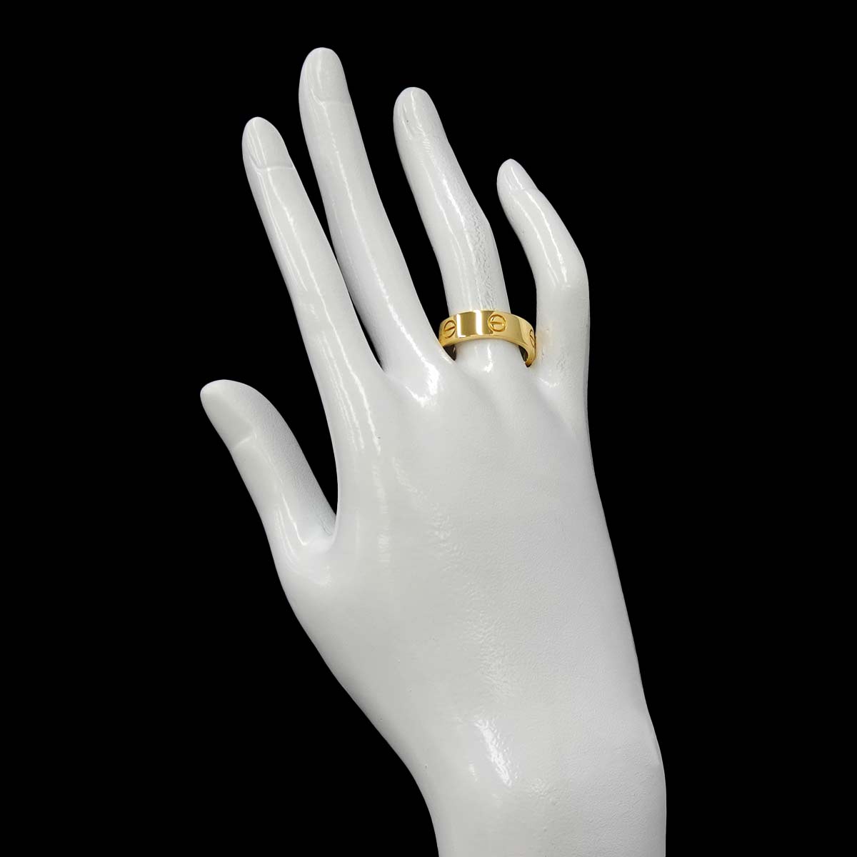 Love Ring 18K Yellow Gold 750 size58 7.75-8(US)