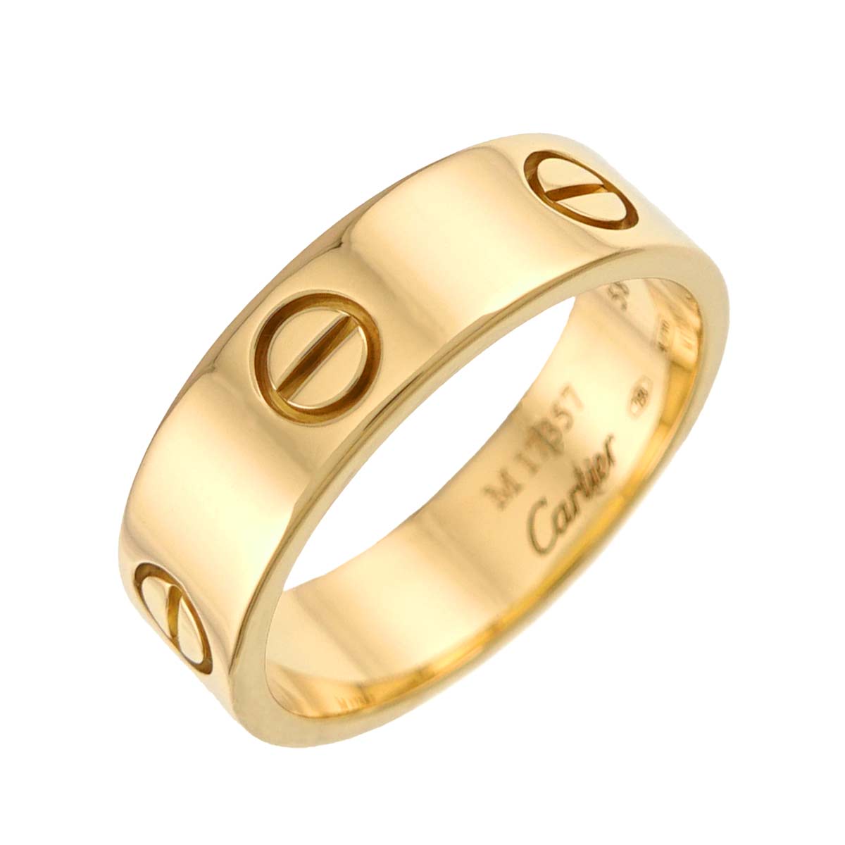 Love Ring 18K Yellow Gold 750 size58 7.75-8(US)