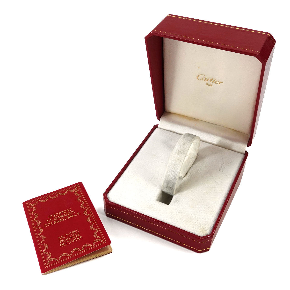 Panthere Vendome Two Row SM 84084242 K18YG Quartz Cream Dial