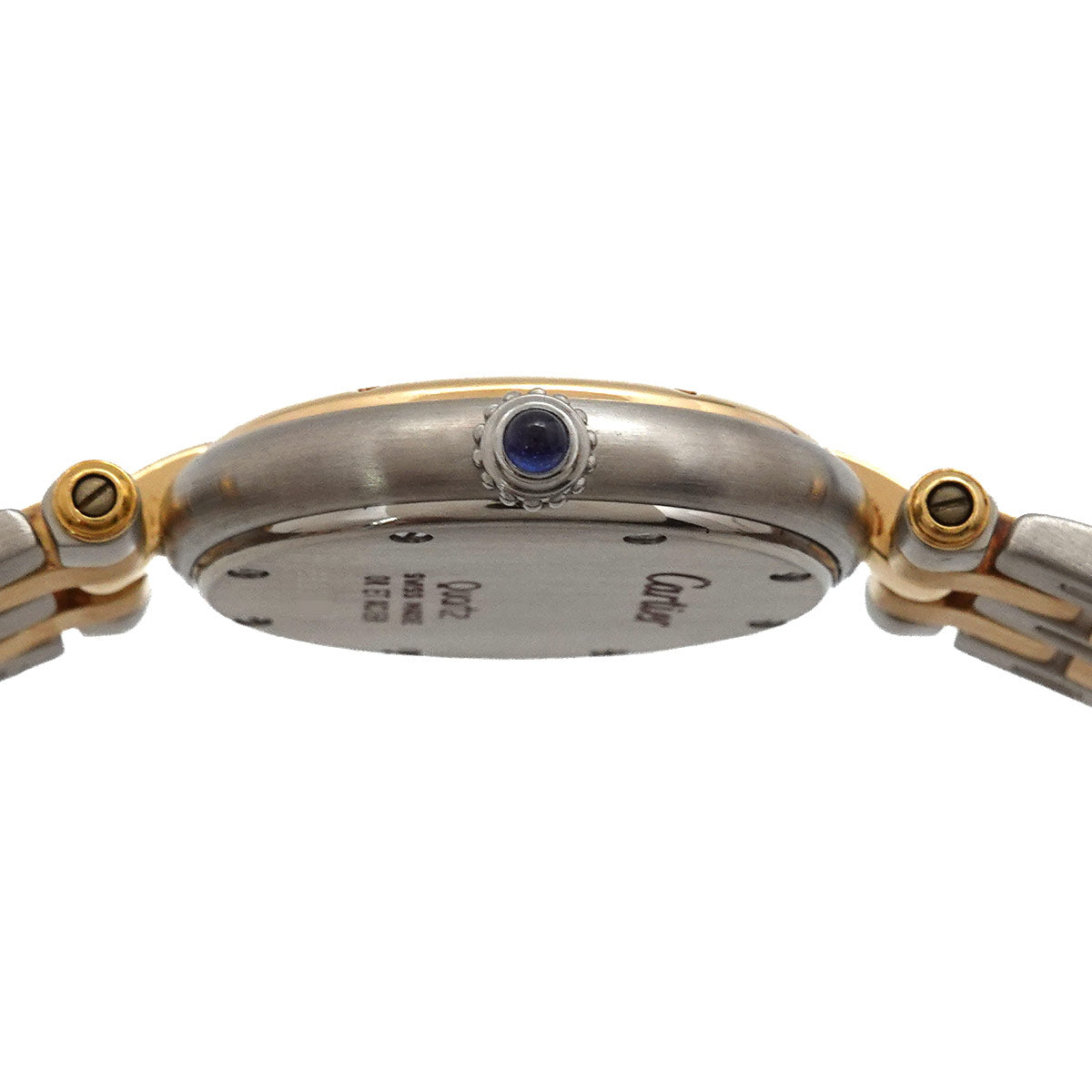 Panthere Vendome Two Row SM 84084242 K18YG Quartz Cream Dial