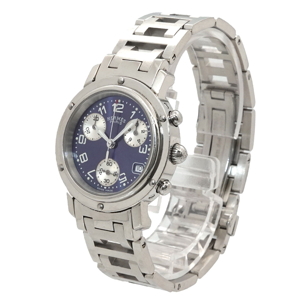 Clipper Chronograph CL1 310 Date Quartz Blue Dial Ladies