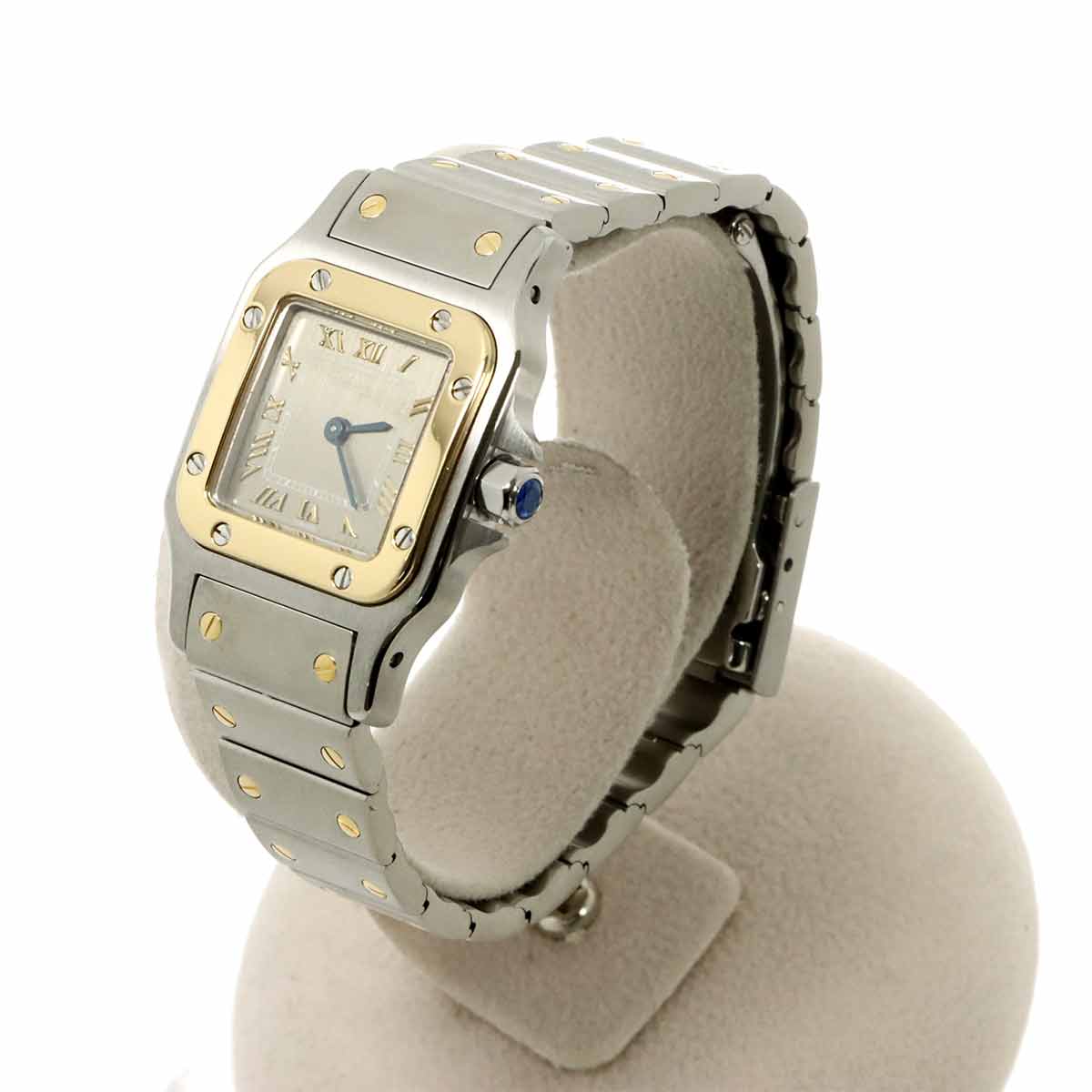Santos Galbee SM W20031C4 YG Gray Dial Ladies Watch