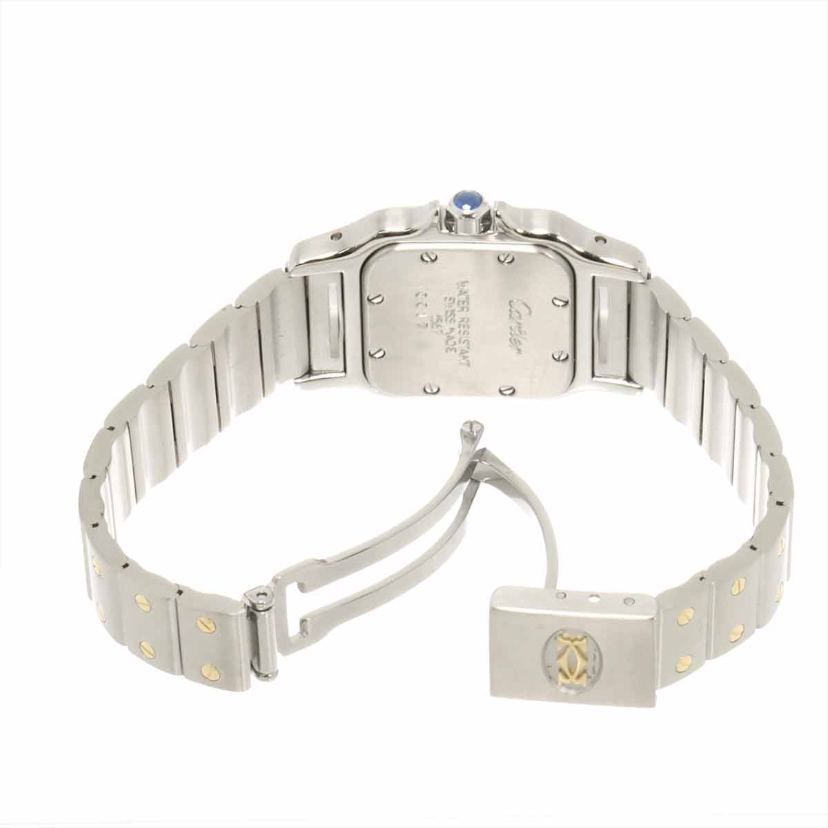 Santos Galbee SM W20031C4 YG Gray Dial Ladies Watch