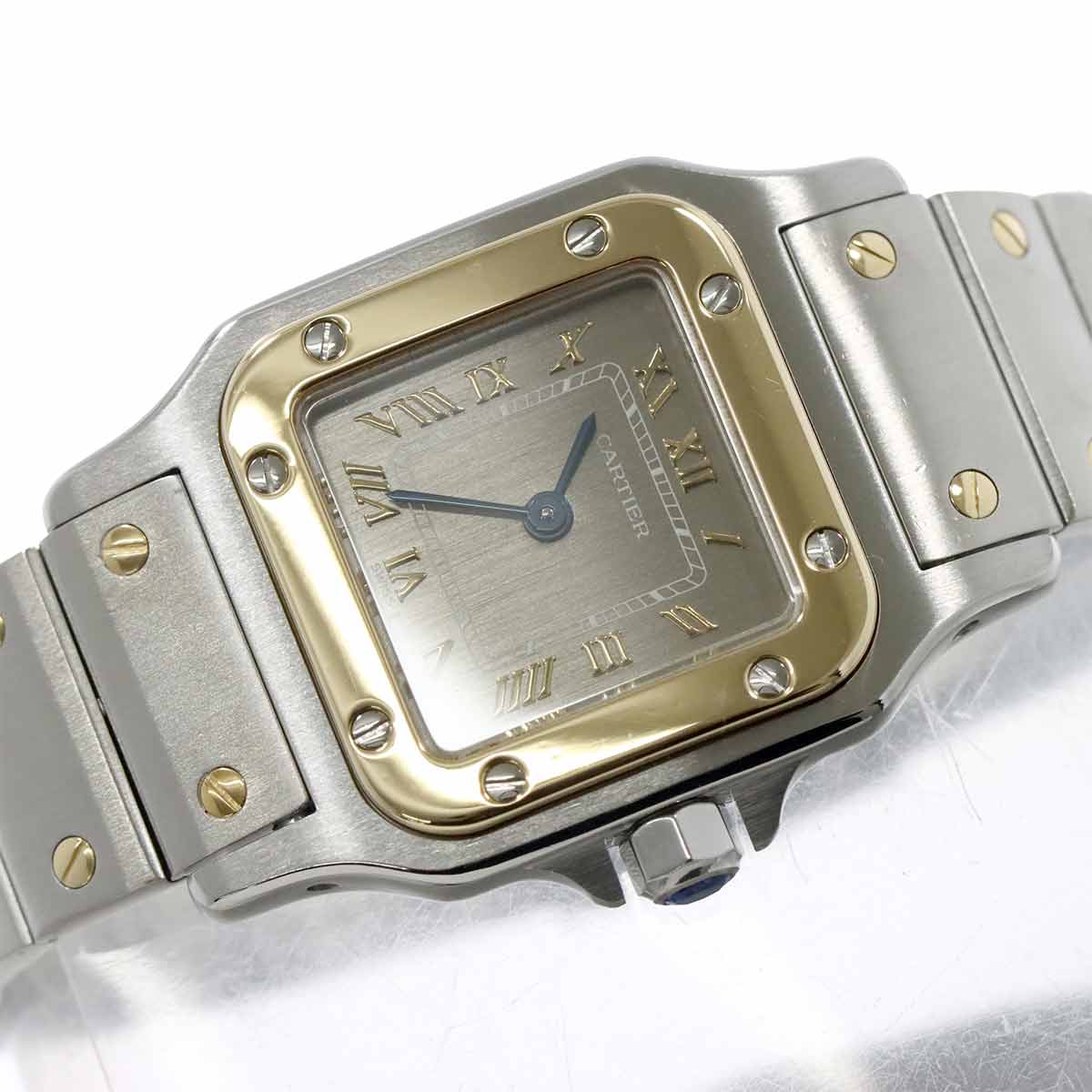 Santos Galbee SM W20031C4 YG Gray Dial Ladies Watch