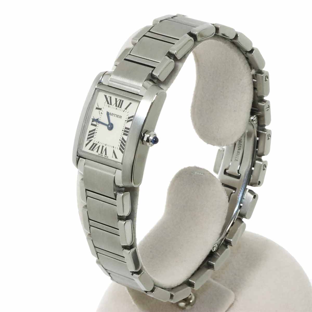 Tank Francaise SM W51008Q3 Quartz Cream Dial Ladies Watch