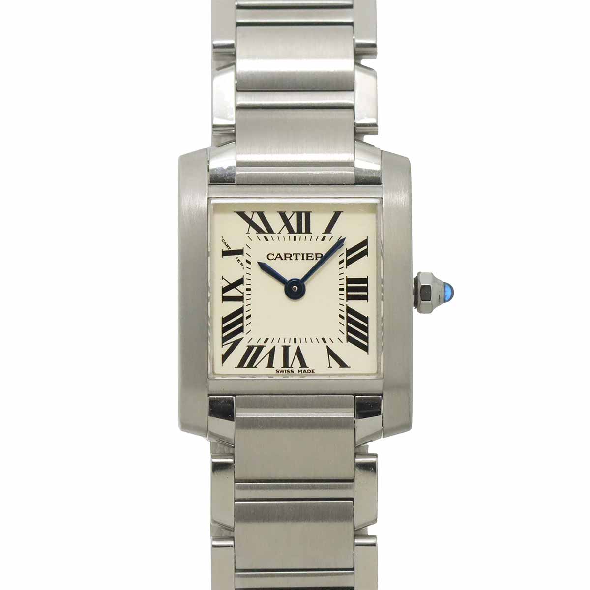 Tank Francaise SM W51008Q3 Quartz Cream Dial Ladies Watch
