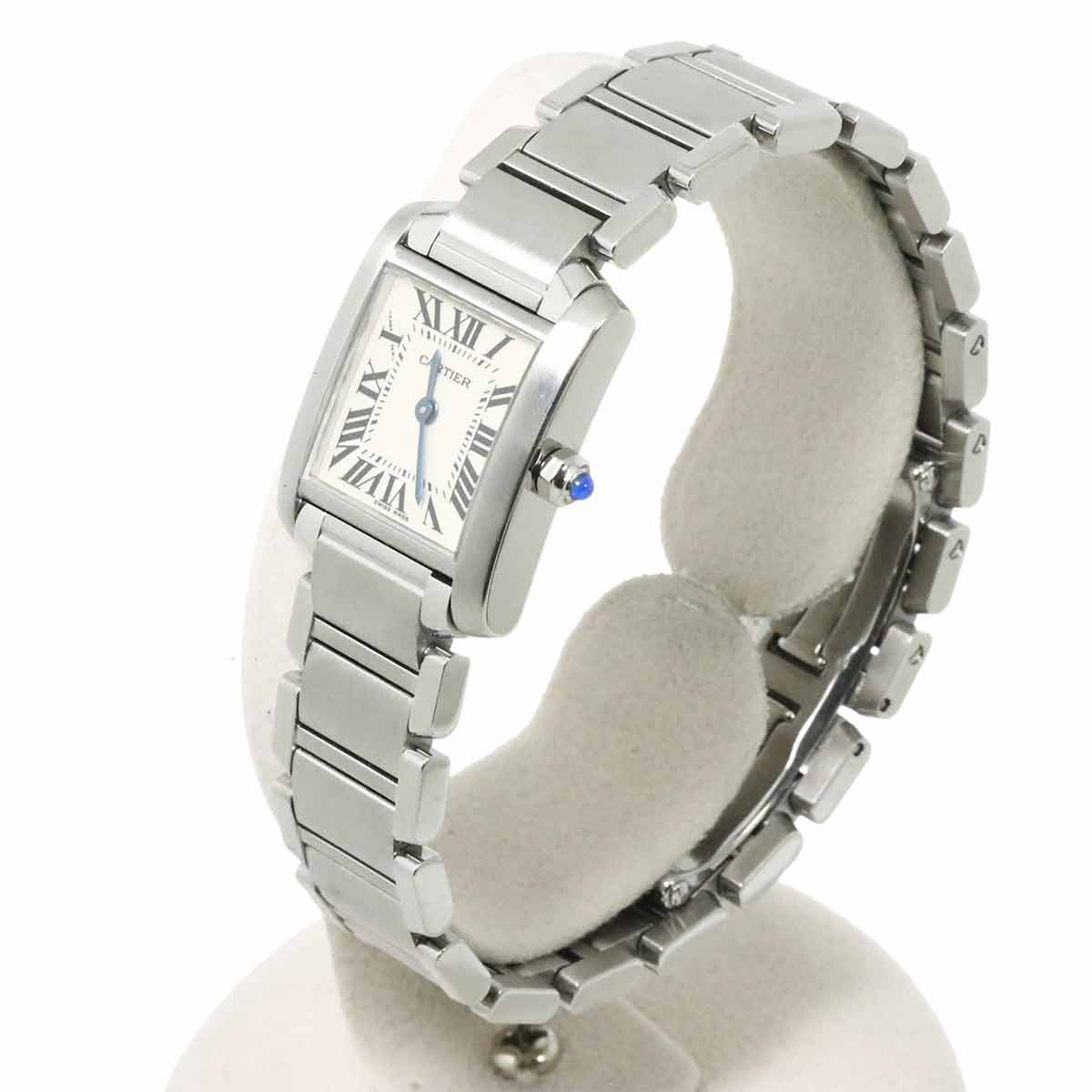 Tank Francaise SM W51008Q3 Quartz Cream Dial Ladies Watch