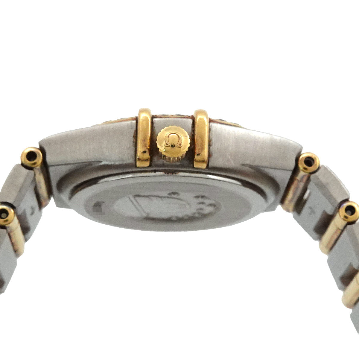 Constellation Mini 1267.75 Bezel 12P Diamond 750 YG White Shell