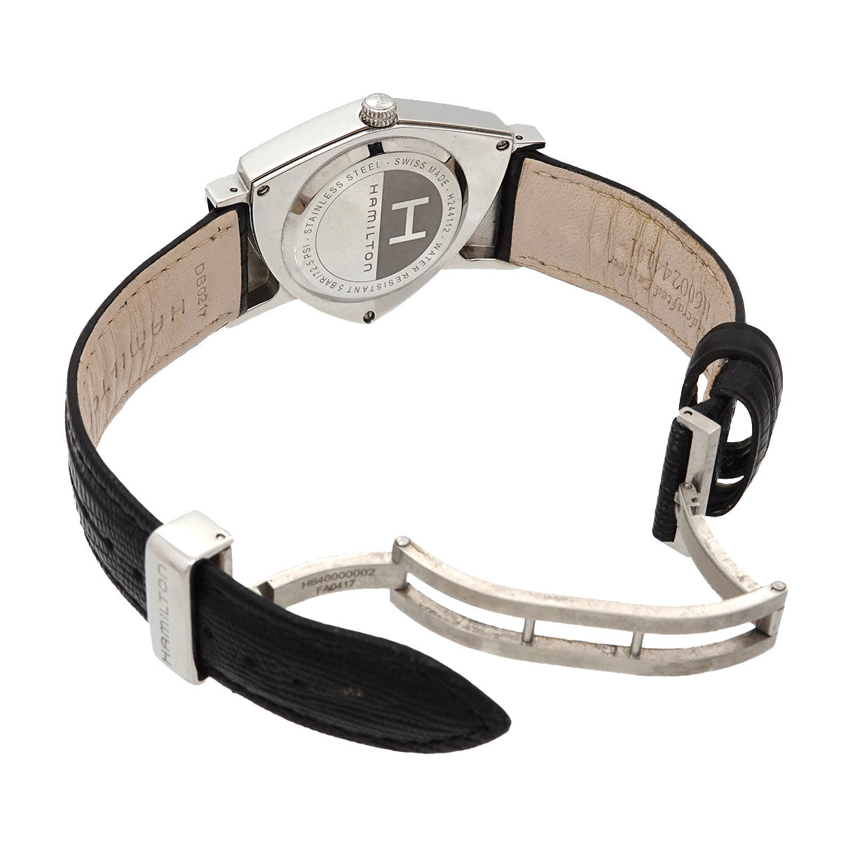 Ventura H244112 Quartz Black Dial Mens Watch