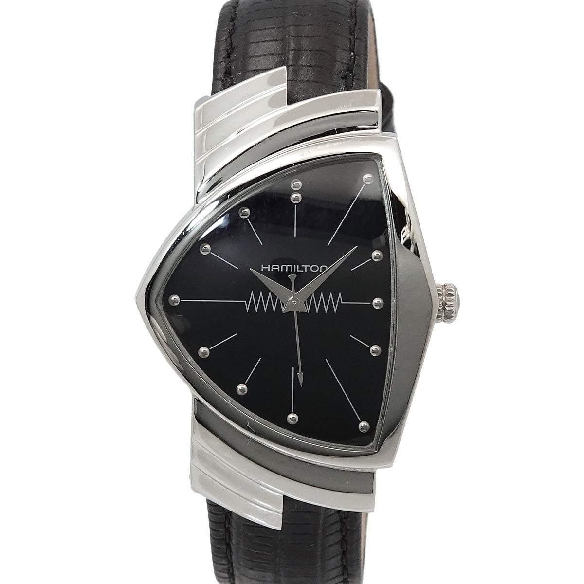 Ventura H244112 Quartz Black Dial Mens Watch